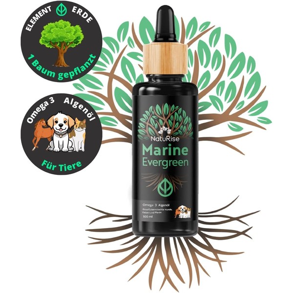 NatuRise® Omega 3 Vegan - Pets - Dogs, Cats, Horses