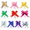 Cozevdnt Pull Bows, 100 Pcs Wrapping Pull Bow Ribbon, Multicolor
