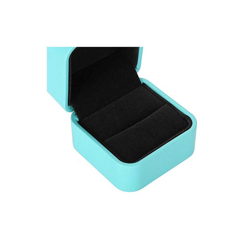 Caja de anillo LED, Estuche Anillo Caja de joyería caja