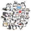 HDGSAFD 92 Penguin Stickers, Creative Cartoon Stickers, DIY Cup Notebook
