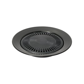 Pearl Metal HC-84 Yakiniku Grill Plate, Round 12.6 inches (32 cm), Fluorine Resin Processing, For Cassette Stoves, Made in Korea, Korea