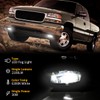 GXENOGO LED Projector Fog Lights Compatible with 1999-2002 GMC Sierra