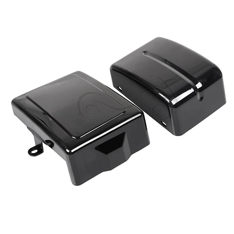Unbranded Battery Side Covers For Harley Dyna Fat Street Bob