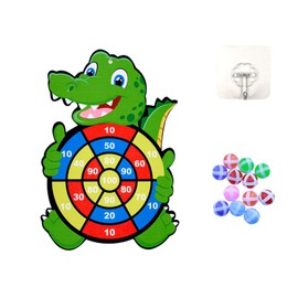 Lolileo Children's Dinosaur Dart Sticky Ball,Children's Dart Board,Indoor/Outdoor Games,Children's Creative Party Games,Birthday goods for Children,Suitable for Children Aged 3+