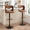 VECELO Bar Stool Set of 2, Kitchen Island Stools with