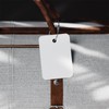 [PATIKIL] 3.9" Length Wire Keychain Cable 16pcs Stainless Steel Key