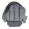 NLQR Front Driver Side Bottom Replacement Microfiber Leather Seat Covers