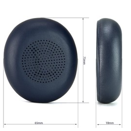 45H Ear Pads - defean Replacement Ear Cushion Cover Compatible with Jabra Evolve2 65 (65MS 65UC USB) / Evolve2 40 (40UC 40MS USB) / Elite 45h On-Ear Wireless Headset,Softer Protein Leather (Blue)