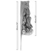 PRETTYSHOP XXL 60 cm Set of 8 Clip-In Extensions Hair