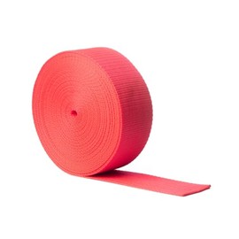 Realm Heavy Duty Polypropylene Webbing Strap Tape for Backpacks, Rucksack, Luggage/Cargo Strapping, Luggage, 1 Metre, 3 Metre (Red, 38mm - 3 Metre)
