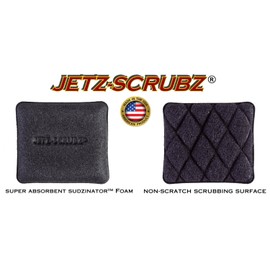 Jetz-Scrubz - Esponjas mágicas originales de cocina rectangulares, paquete económico (paquete de 6)
