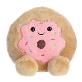 Aurora, 33759, Palm Pals Claire Donut,5In, Soft Toy, Brown & Pink