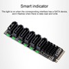 M.2 to SATA3.0 Converter - High-Speed ASM1166 M.2 PCIe to