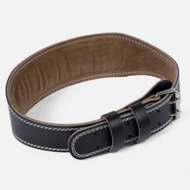 Premium Leather Weightlifting Abdominal Support Belt Weightlifting Belt - Size L
