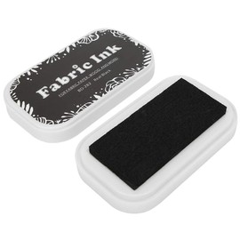 Ejoyous Ink Pad, White Opaque, Pigment Pad, Ink Colour, Tsukineko Permanent Ink Stamp Pad, for Children, DIY Rubber Stamp, Paper, Scrapbooking, 9.5 x 5.52 cm (BD-282 Pure