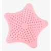 Cute star-shaped drain strainer, hair-clogging bathroom strainer / 별모양 귀여운 배수구 거름망 머리카락 막힘 방지 욕실 거름망