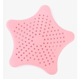 Cute star-shaped drain strainer, hair-clogging bathroom strainer / 별모양 귀여운 배수구 거름망 머리카락 막힘 방지 욕실 거름망