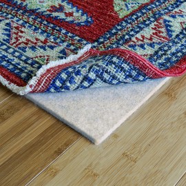 RUGPADUSA - Eco-Plush - 10'x14' - 1/4" Thick - 100% Felt - Premium Cushioned Rug Pad - Available in 3 Thicknesses, Many Custom Sizes