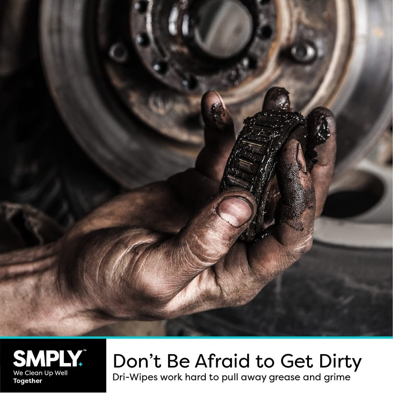 SMPLY. S500 Dri-Wipe | 176 Wipes Per Box - 10