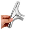 Mikinona 2pcs Stainless Steel Buffet Tray Handle Replacement for Buffet