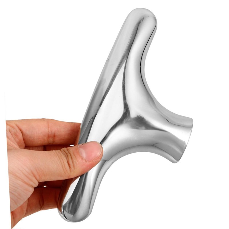 Mikinona 2pcs Stainless Steel Buffet Tray Handle Replacement for Buffet
