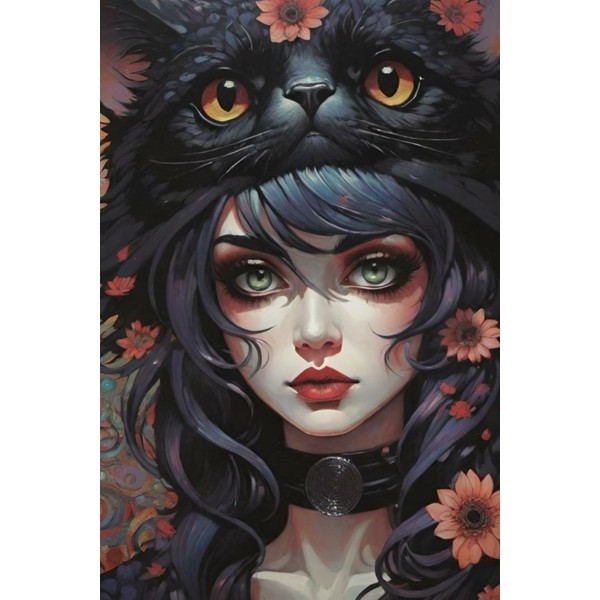 Anime style Ultimate Digital Notebook for Students and Professionals: Lined