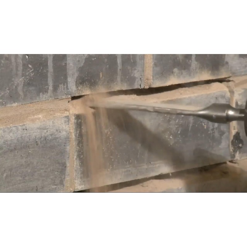 Marshall SDS Plus Brick Removal Chisel, Carbide-Tipped Heat-Treated Flat Blade,