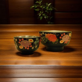 Wahodo 841-301 Vacuum Double Layered Stainless Steel Bowl, 15.9 fl oz (450 ml), Makie, Vacuum Insulated, Cold Insulated, Japanese Pattern, Inbound Japan Souvenir