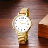 JewelryWe Elastic Watches for Women: Easy Reader Analog Big Dial