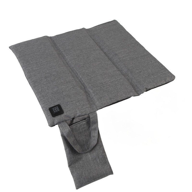 Portable Heated Seat Cushion Adjustable Temperature Lightweight Foldable USB Heating