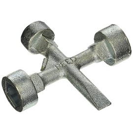 Reed Tool MKH10820 Meter Box Key for Large Mueller and 1-Standard Pentagon