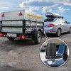 X AUTOHAUX 2 Pcs Universal Trailer Hitch Ball Cover with