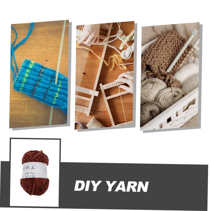 CORHAD Wool Thread for Crocheting Knitting Soft Yarn for Blanket