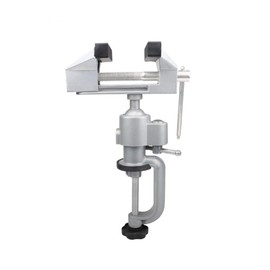 ANCLLO Hobby Craftwork 360° Universal Vice Aluminium Alloy Mini Table Clamp Vice for DIY Repairs, Modeling, Painting, Gluing, Soldering and Crafts