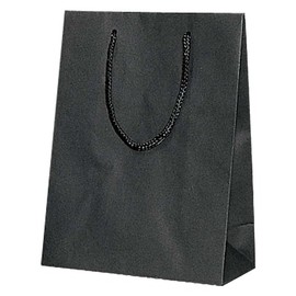Shimojima Heiko Handbag, Paper Bag, K Bag, T3, Black, 6.7 x 3.3 x 9.1 inches (17 x 8.5 x 23 cm), 10 Sheets