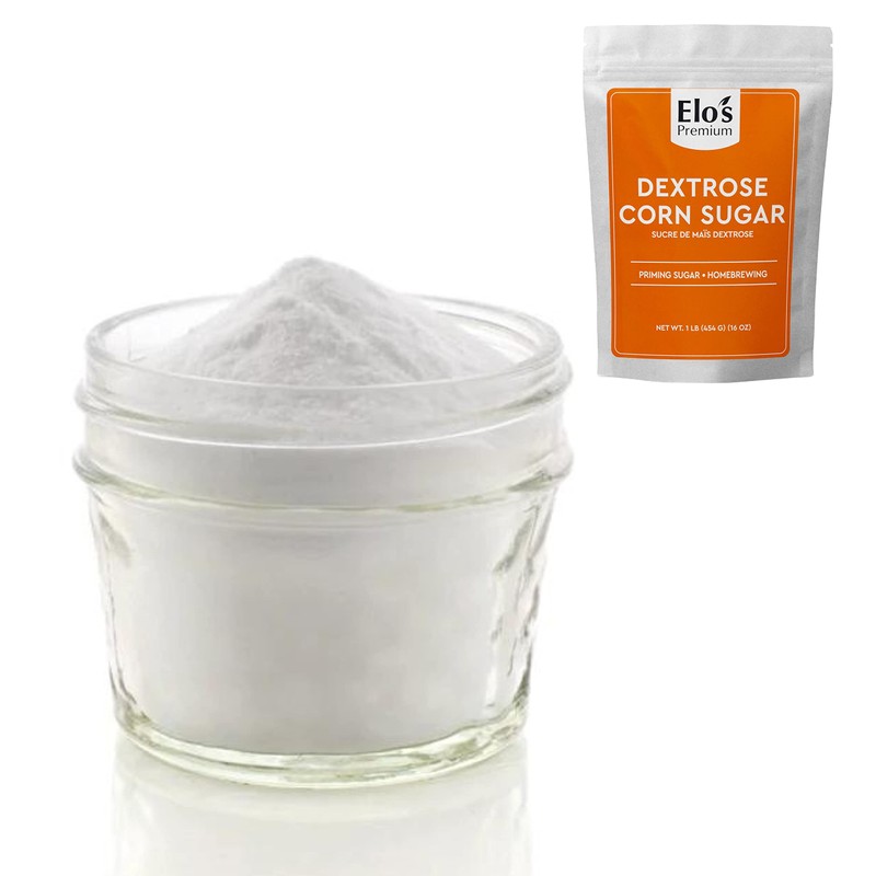 Dextrose Powder Corn Sugar (1lb)| Packed in Canada|100% All-Natural, Non-GMO,