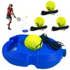 Colefunmit Tennis Trainer Rebound Ball with 3 String Balls, Solo