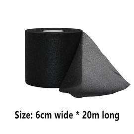 20 Meters Badminton Cushion Wrap 6CM Wide Black Sponges Tennis Racket Grip Tape For Badminton Racket Handle Anti Skid Cushion Accessories