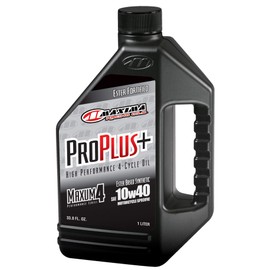 Maxima Racing Oils 30-029128-3PK Pro Plus+ 10w40 Synthetic Motorcycle Engine Oil 1G Bottle, 3-Pack