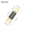 sourcing map ANL Fuse 35 Amp DC 32 Volt for