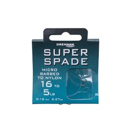 Drennan Super Spade Hooks to Nylon - Micro Barbed