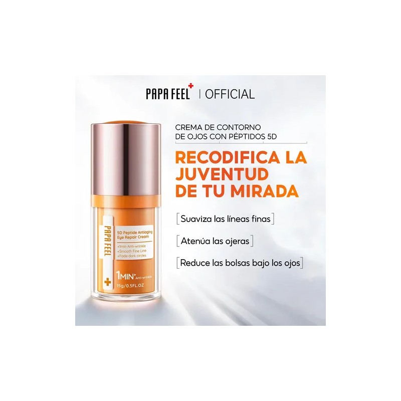 Kit Reafirmante Antiarrugas Papa Feel Retinol Face + Eye