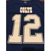 Majestic Men’s Andrew Luck Indianapolis Colts Hashmark Jersey Football XL
