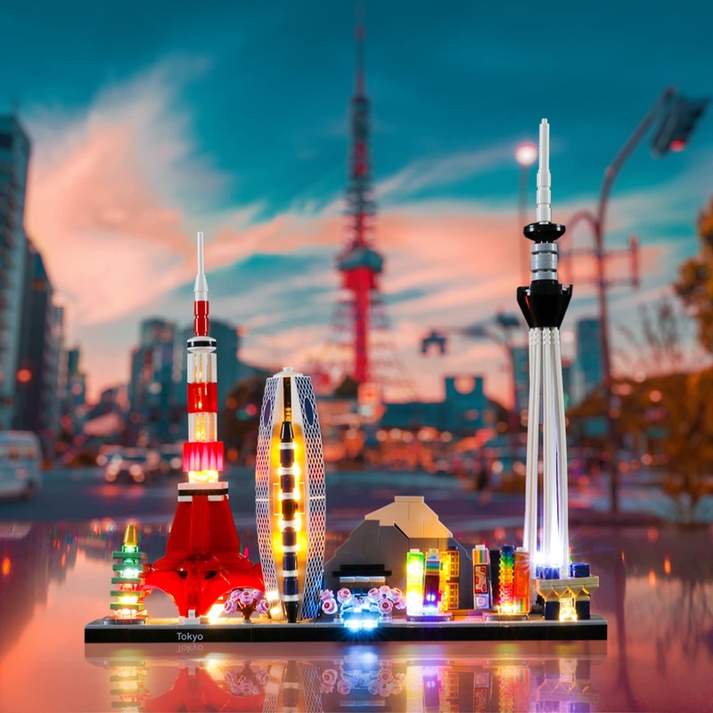 Lightailing Light Set for (Architecture Tokyo) Building Blocks Model -