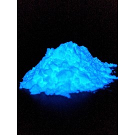 Polyment luminous powder colour powder Glow powder, afterglow pigments, self-luminous colour pigments, glow in the dark (green, blue, yellow, purple, green-blue, red).