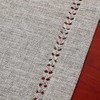 Handmade Hemstitched Natural Rectangle Lace Table Runners, Dining Festival Holiday