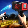 FITPLAY Baseball Radar Gun with Tripod, LED+LCD Large Display,Handheld Or