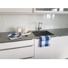 ZOLLNER Set of 5 Tea Towels with Checked Design, Approx.