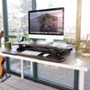 Mount-It! Height Adjustable Stand Up Desk Converter, 38” Wide Tabletop