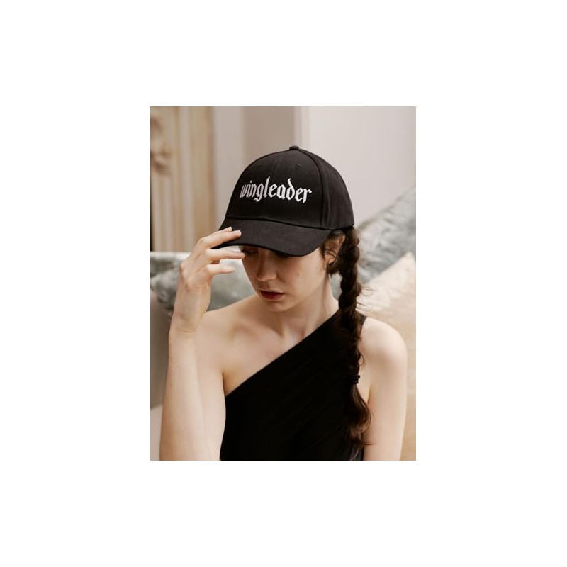 Out of Print Fourth Wing Wingleader Hat Black